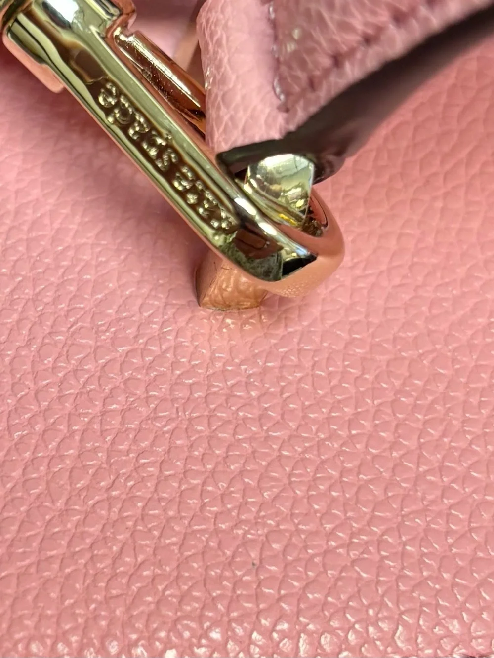 Kate Spade Voyage Small Top Handle Crossbody Pink Sugar Leather Like New